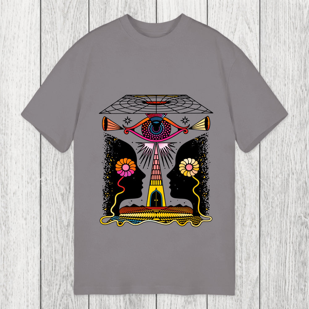 Tokyosol Dual-Face Sacred Eye Classic T-Shirt