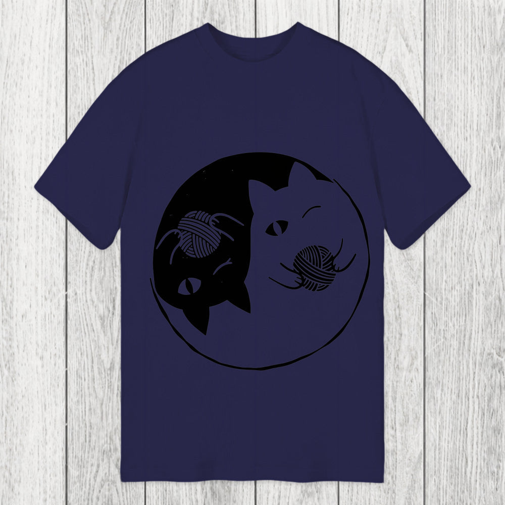 Tokyosol Yin Yarn Cat Classic T-Shirt