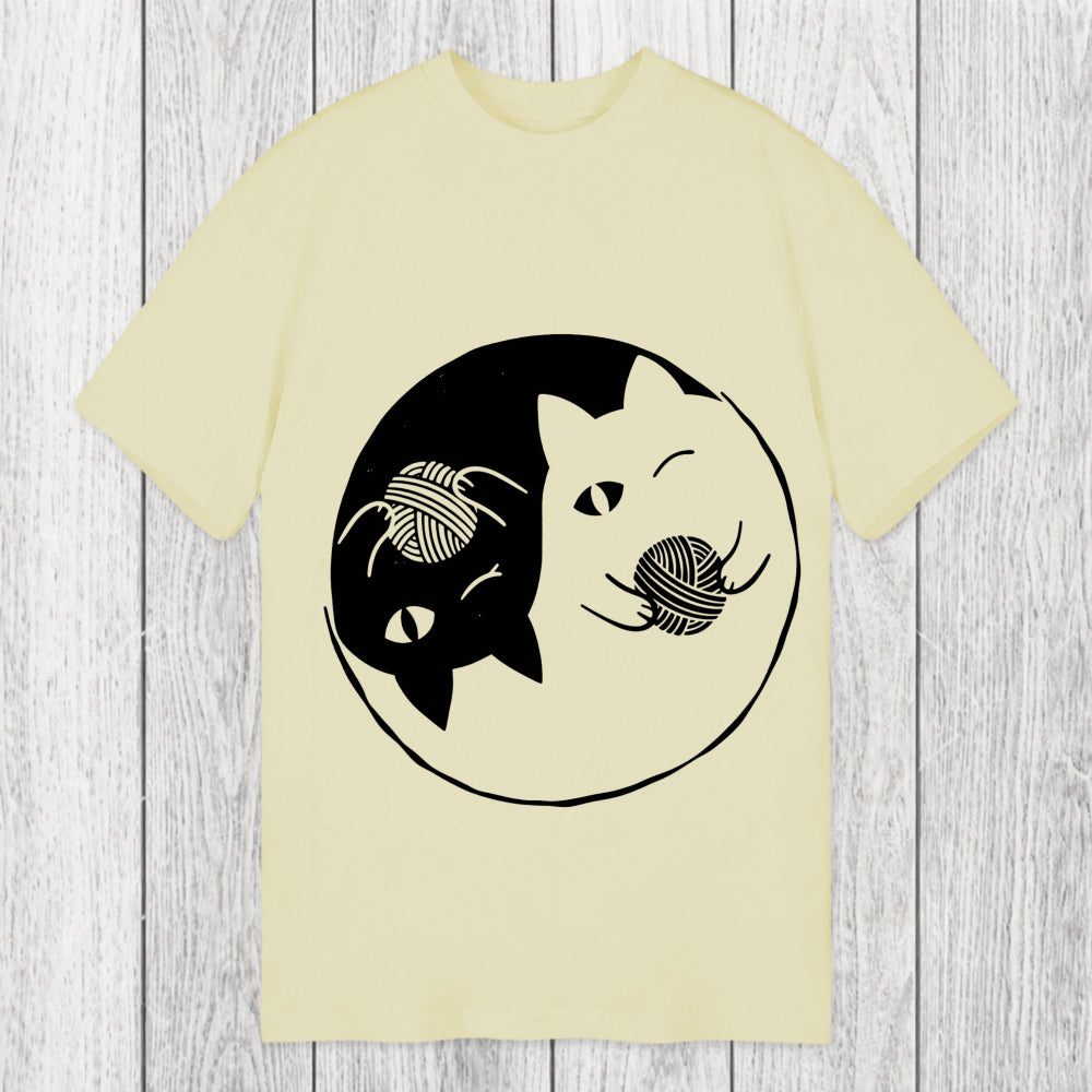Tokyosol Yin Yarn Cat Classic T-Shirt