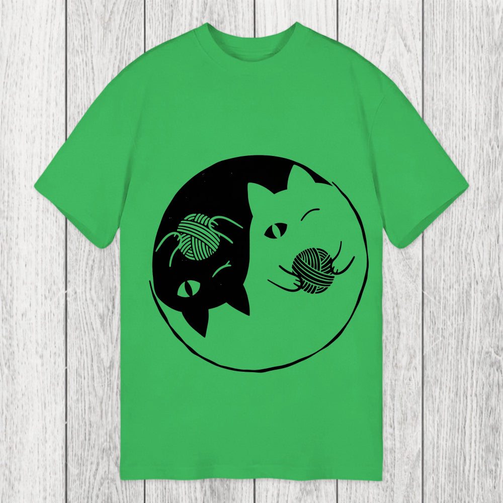 Tokyosol Yin Yarn Cat Classic T-Shirt