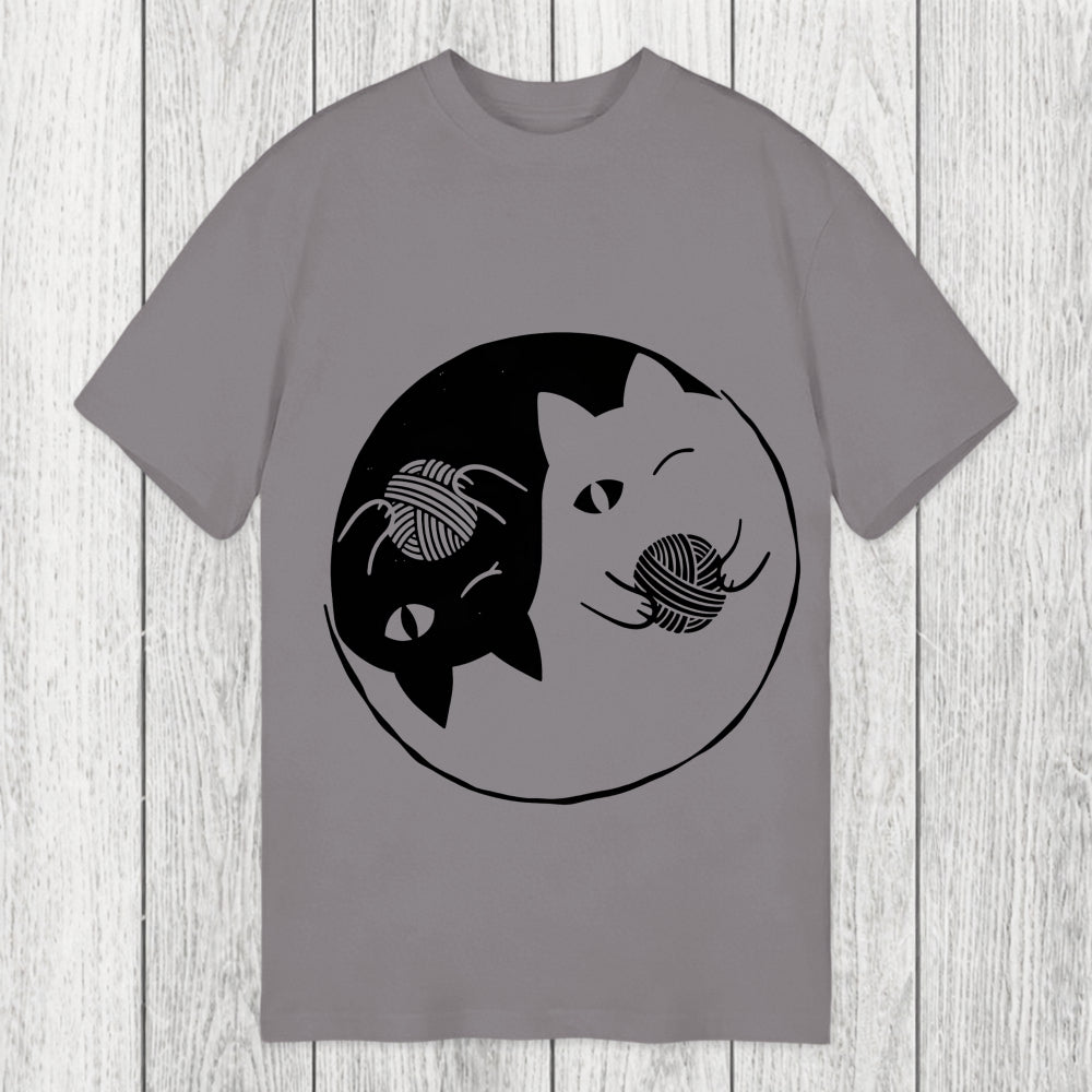 Tokyosol Yin Yarn Cat Classic T-Shirt