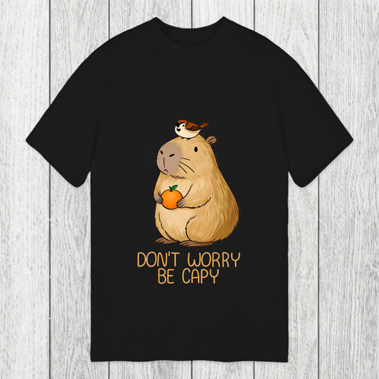 Tokyosol Capybaras Don't Worry Classic T-Shirt