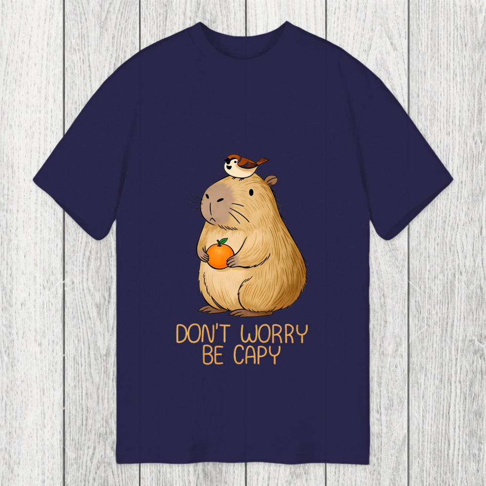 Tokyosol Capybaras Don't Worry Classic T-Shirt