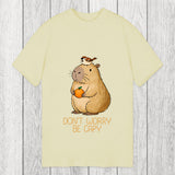 Tokyosol Capybaras Don't Worry Classic T-Shirt