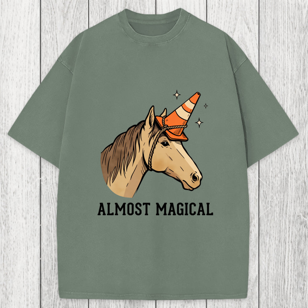 Tokyosol Almost Magical Horse Washed T-Shirt