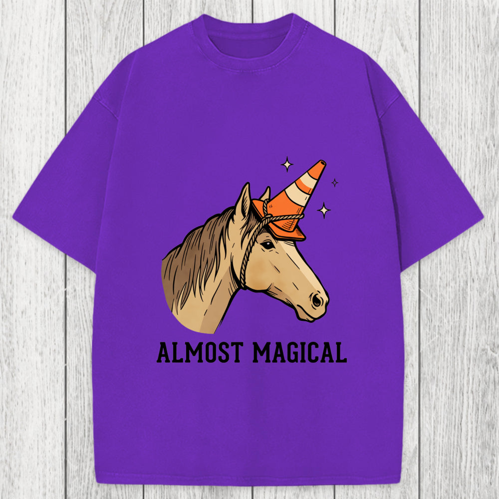 Tokyosol Almost Magical Horse Washed T-Shirt