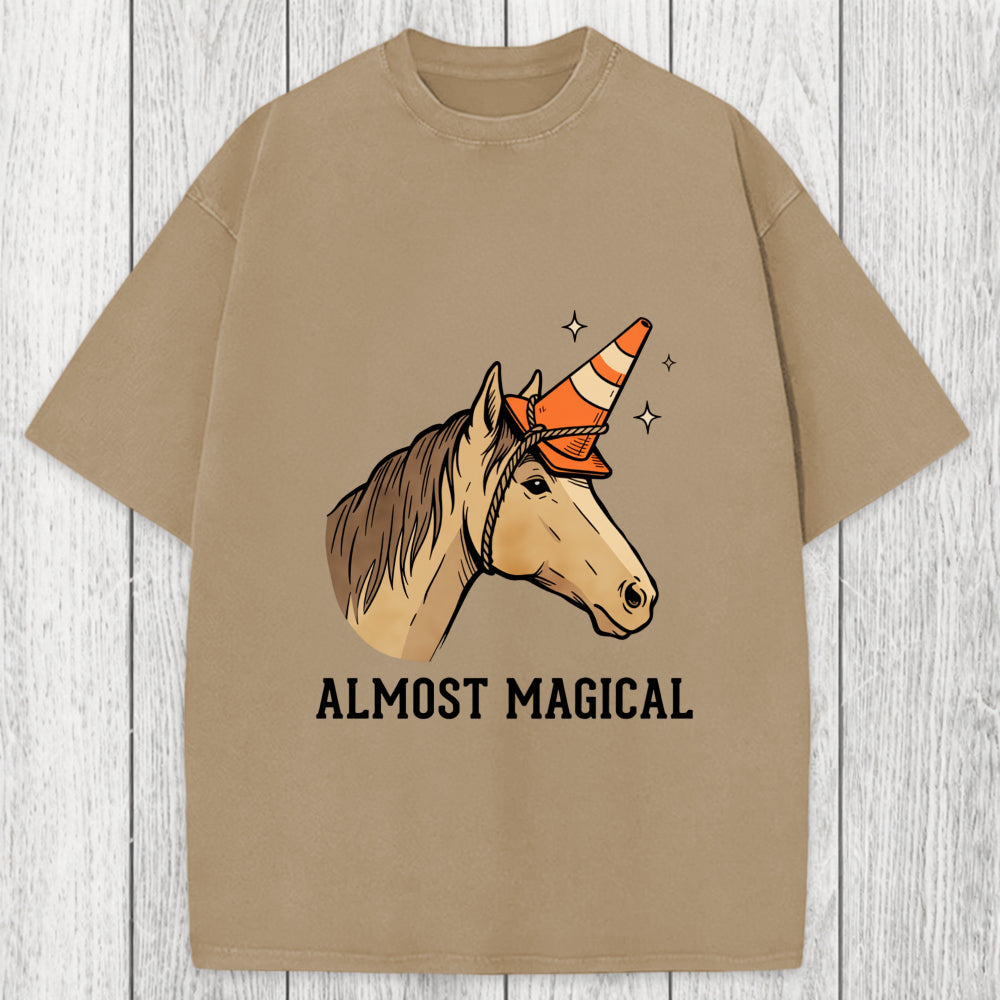 Tokyosol Almost Magical Horse Washed T-Shirt