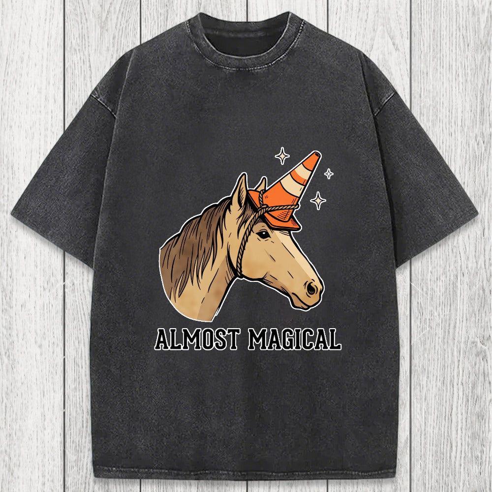 Tokyosol Almost Magical Horse Washed T-Shirt
