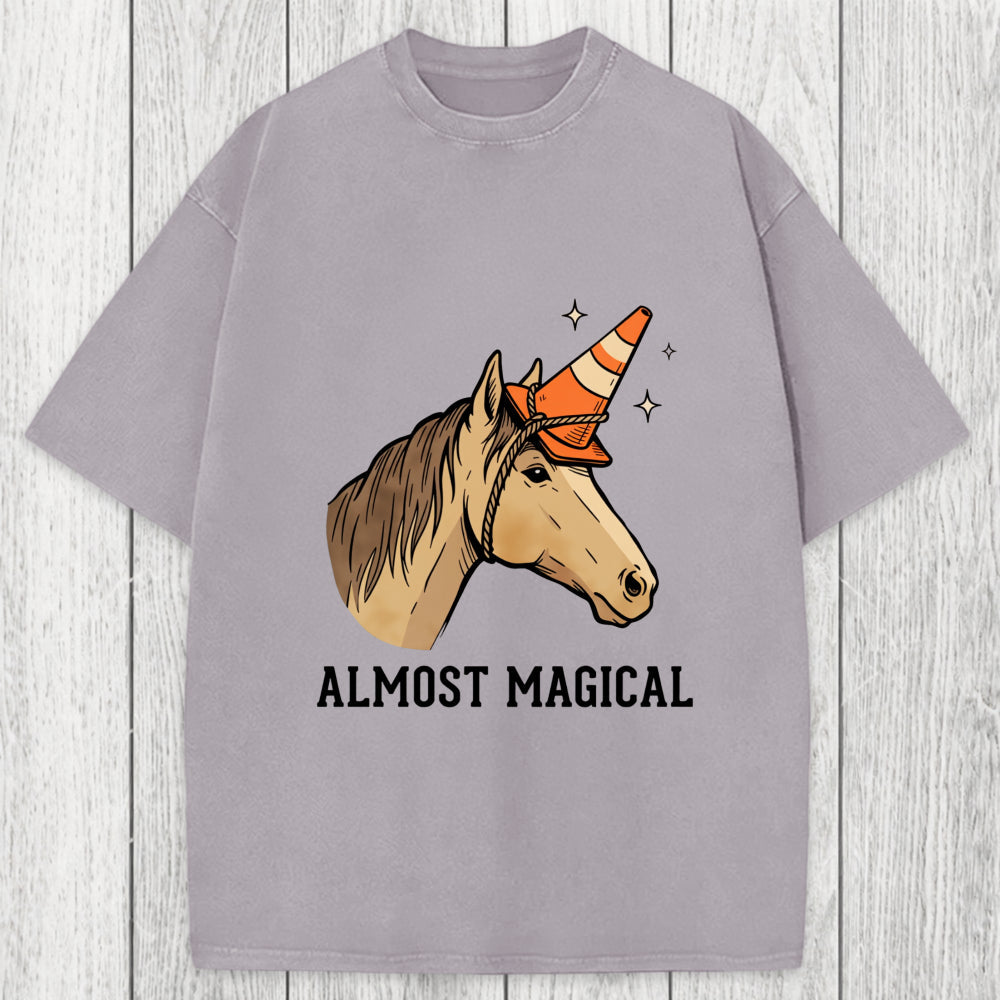 Tokyosol Almost Magical Horse Washed T-Shirt