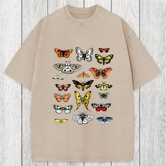 Tokyosol Butterfly History Washed T-Shirt