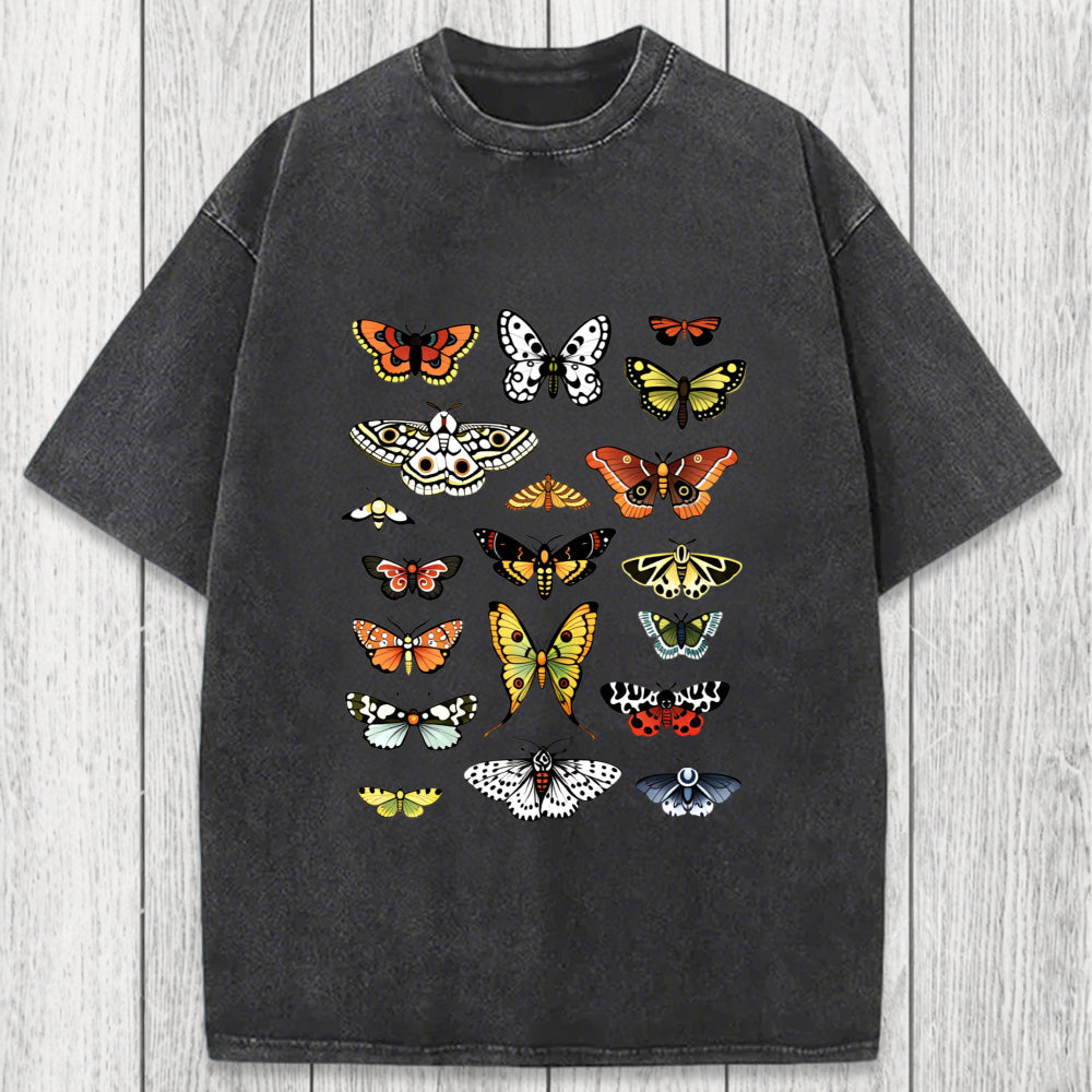 Tokyosol Butterfly History Washed T-Shirt