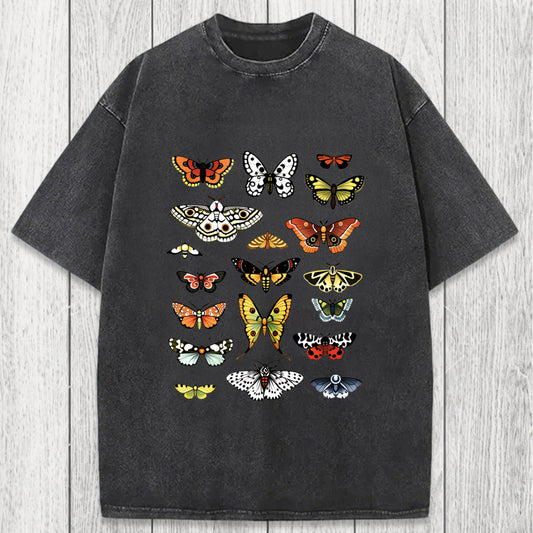 Tokyosol Butterfly History Washed T-Shirt