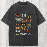 Tokyosol Butterfly History Washed T-Shirt