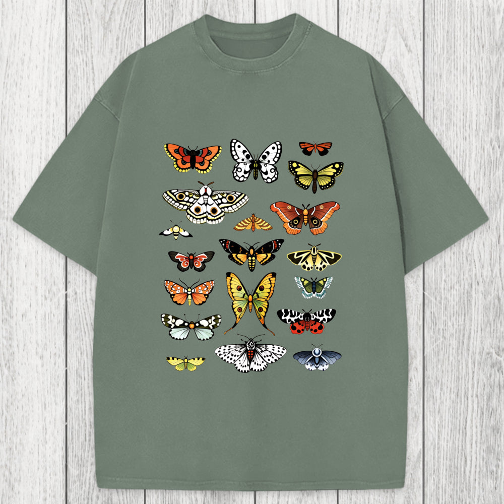 Tokyosol Butterfly History Washed T-Shirt