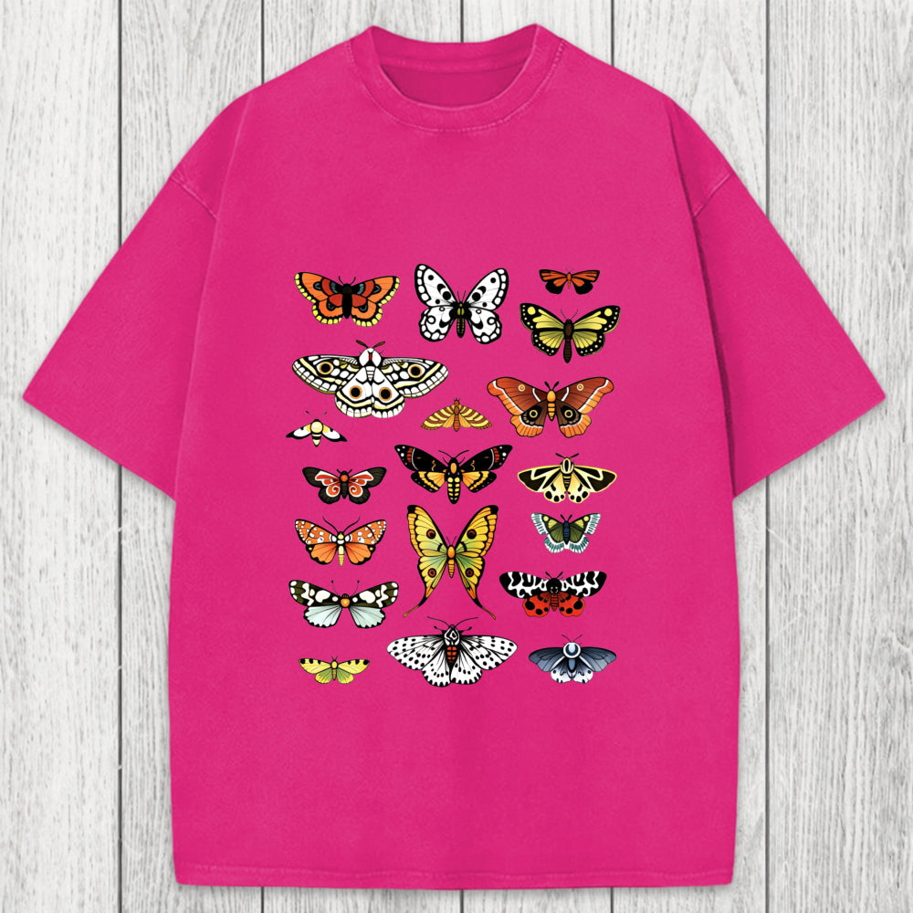 Tokyosol Butterfly History Washed T-Shirt
