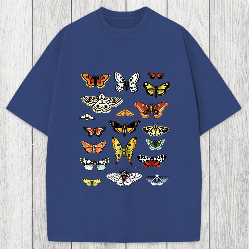 Tokyosol Butterfly History Washed T-Shirt