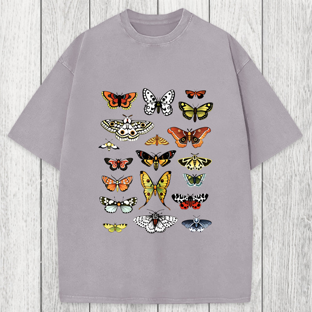 Tokyosol Butterfly History Washed T-Shirt