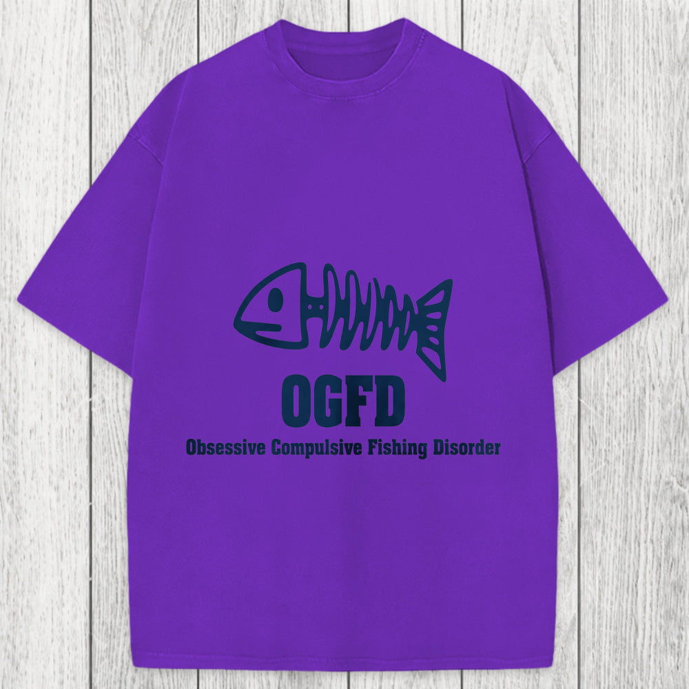 Tokyosol OCFD Funny Fishing Washed T-Shirt