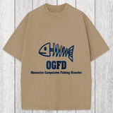 Tokyosol OCFD Funny Fishing Washed T-Shirt