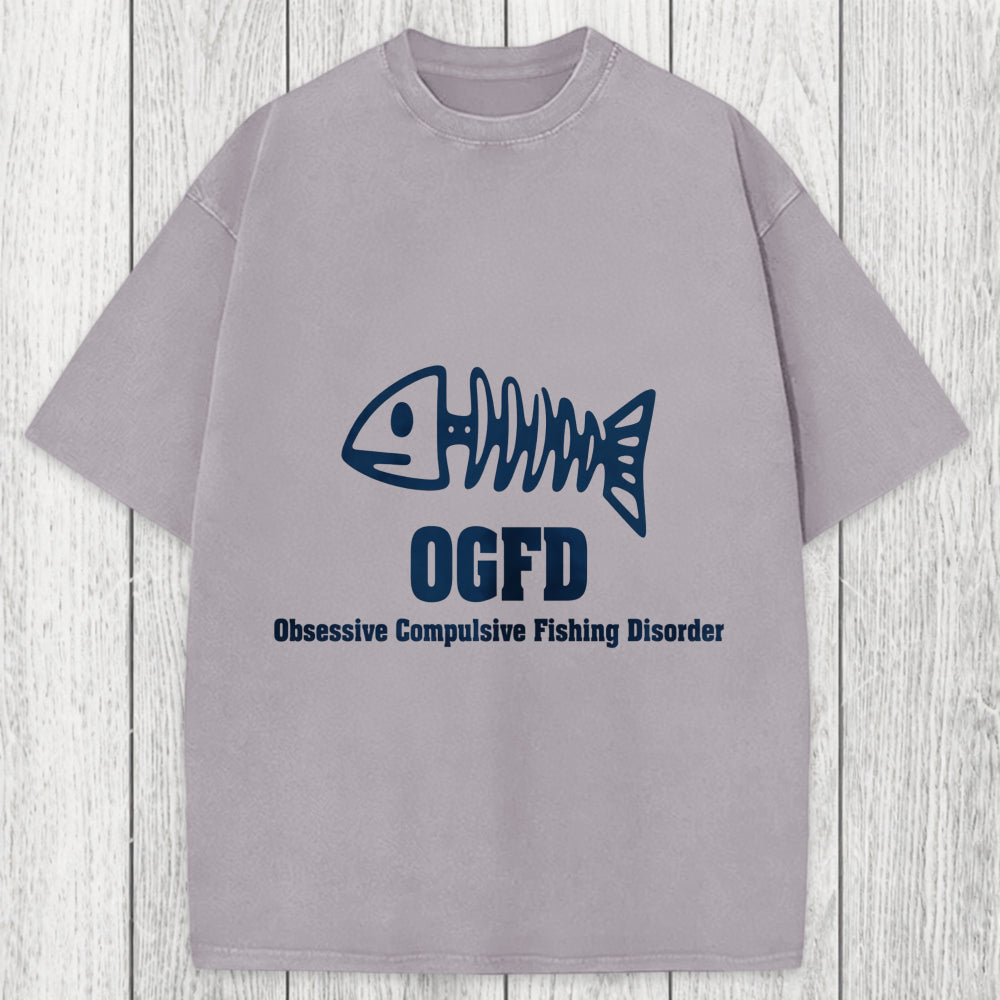 Tokyosol OCFD Funny Fishing Washed T-Shirt