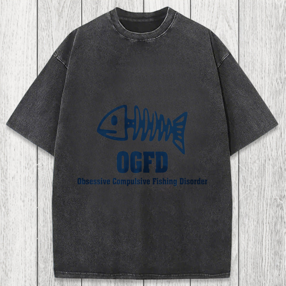 Tokyosol OCFD Funny Fishing Washed T-Shirt