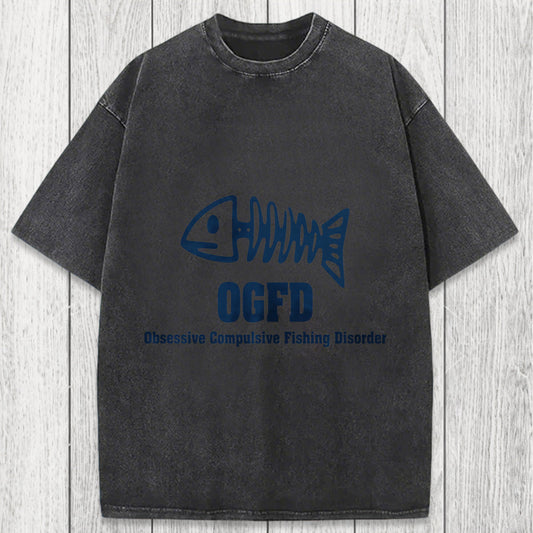 Tokyosol OCFD Funny Fishing Washed T-Shirt