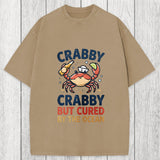Tokyosol Crabby But Cured By The Ocean Washed T-Shirt