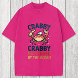 Tokyosol Crabby But Cured By The Ocean Washed T-Shirt