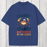 Tokyosol Crabby But Cured By The Ocean Washed T-Shirt