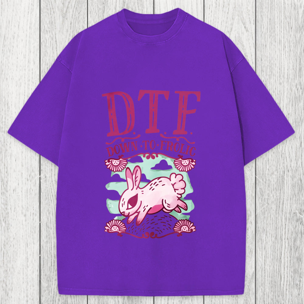 Tokyosol DTF Down To Frolic Washed T-Shirt