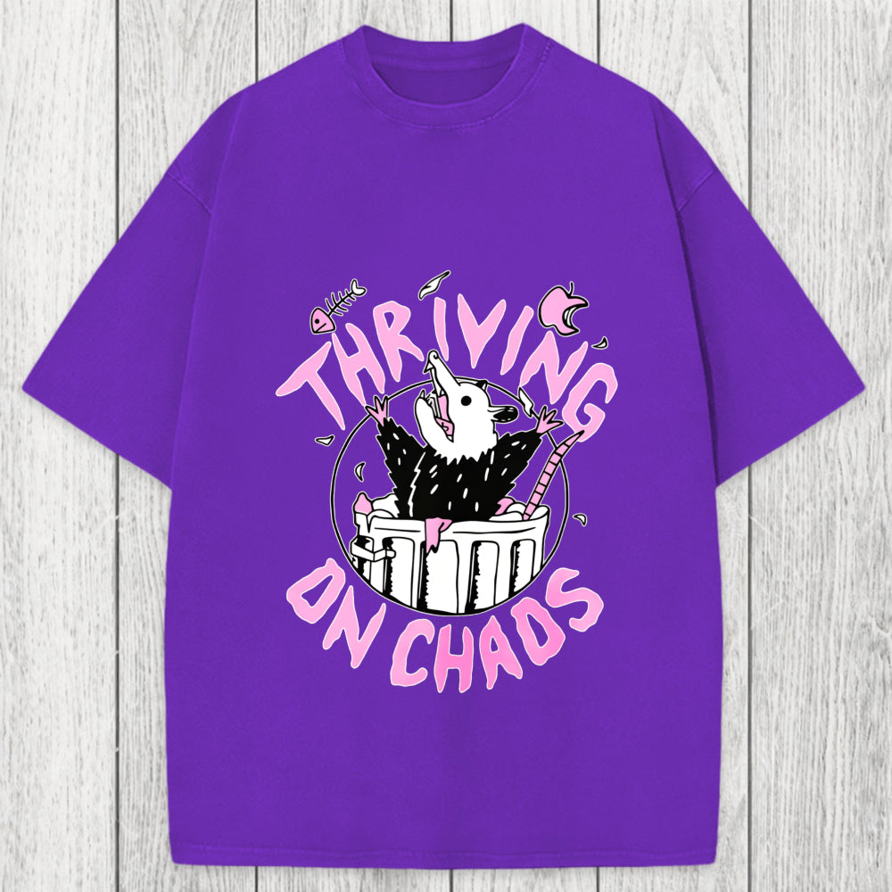 Tokyosol Thriving On Chaos Angry Possum Washed T-Shirt