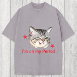 Tokyosol I'm On My Period Washed T-Shirt