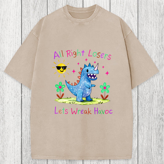 Tokyosol Lets Wreak Havoc Washed T-Shirt