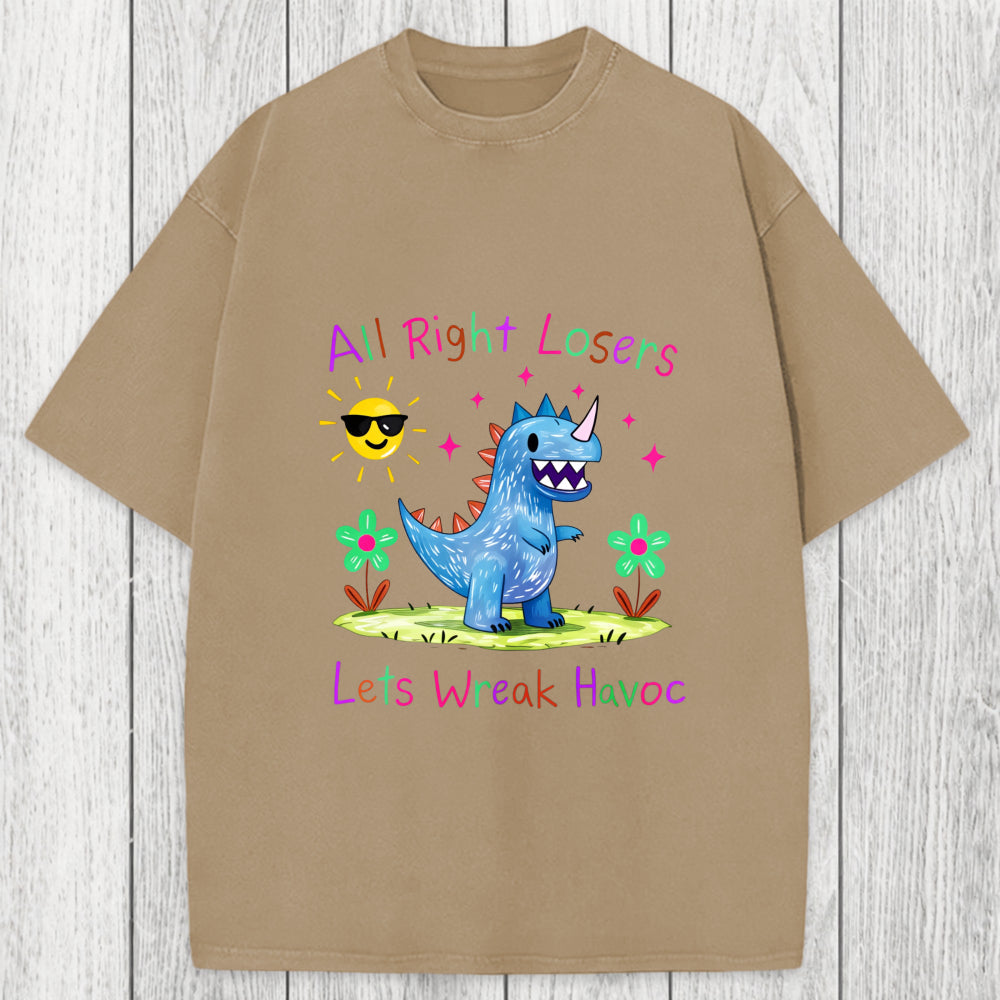 Tokyosol Lets Wreak Havoc Washed T-Shirt