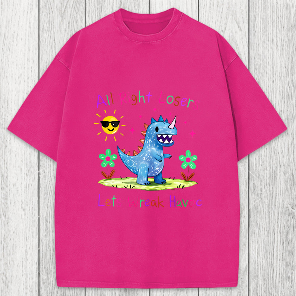 Tokyosol Lets Wreak Havoc Washed T-Shirt