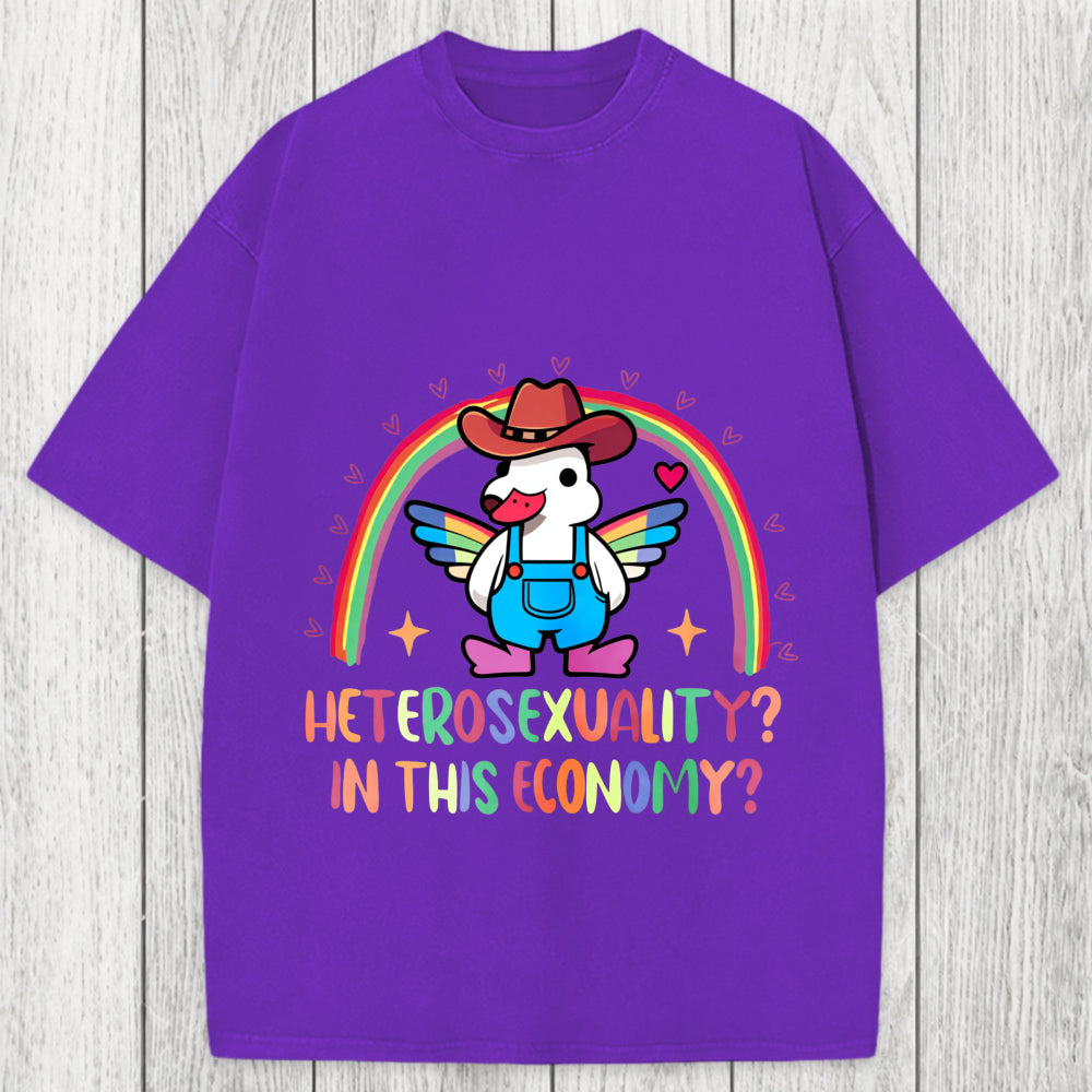 Tokyosol Duck Says No To Heteronormativity Washed T-Shirt