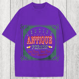 Tokyosol Genuine Antique Person Funny Slogan Washed T-Shirt