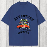 Tokyosol Adventure Awaits Washed T-Shirt