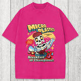 Tokyosol Microplastics Skeleton Meme Washed T-Shirt