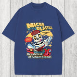 Tokyosol Microplastics Skeleton Meme Washed T-Shirt