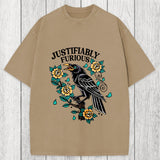 Tokyosol Justifiably Furious Washed T-Shirt