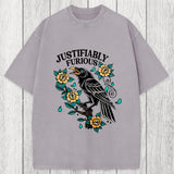 Tokyosol Justifiably Furious Washed T-Shirt