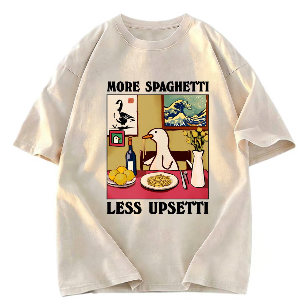 Tokyosol More Spaghetti Less Upsetti Goose Washed T-Shirt