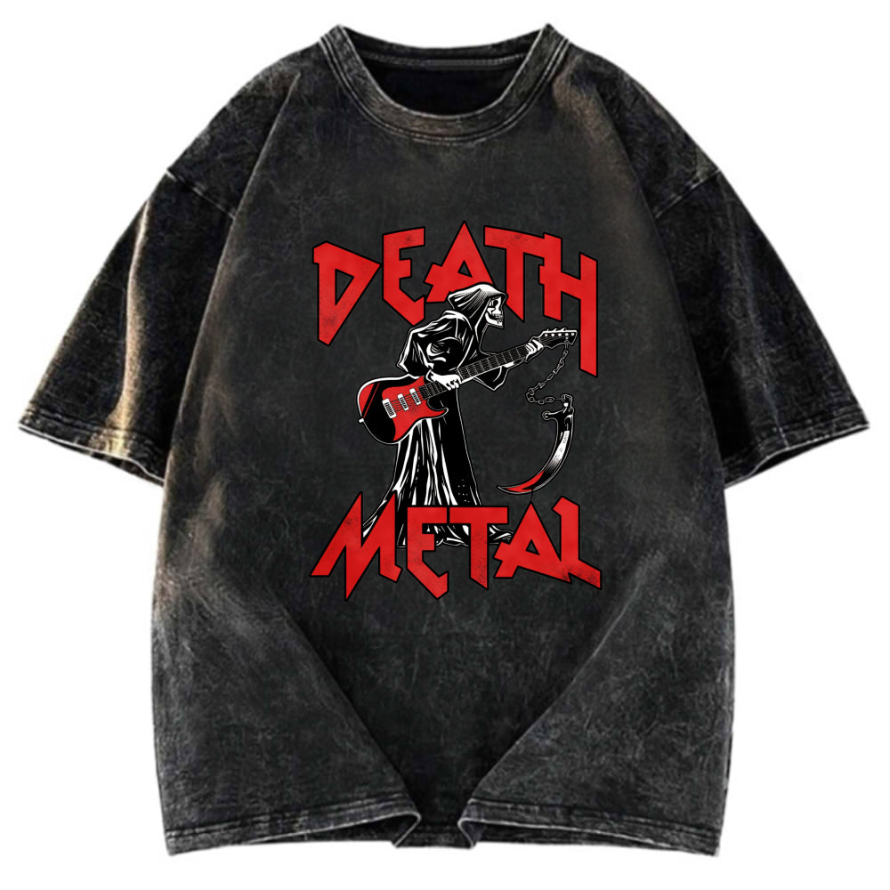 Tokyosol Death Metal Music Fleece Lined T-Shirt