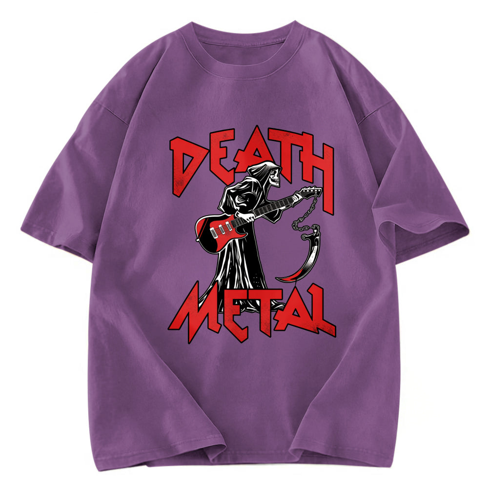 Tokyosol Death Metal Music Fleece Lined T-Shirt