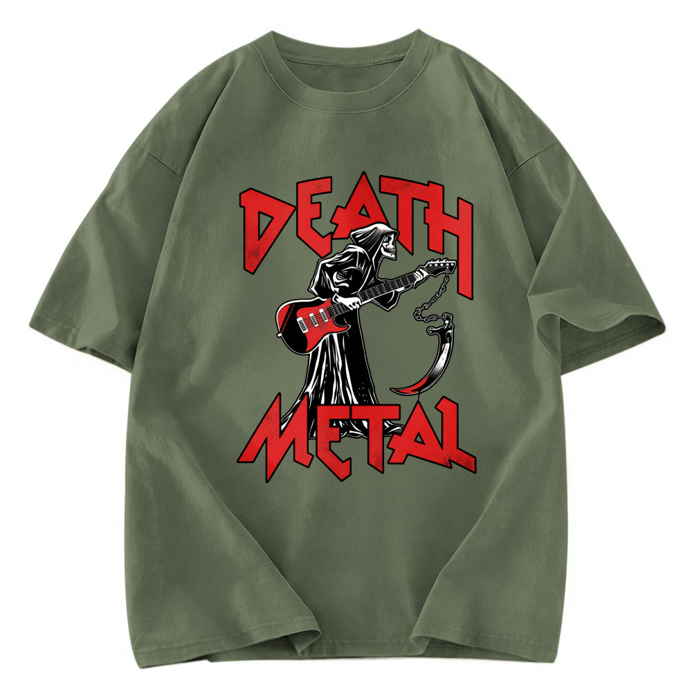 Tokyosol Death Metal Music Fleece Lined T-Shirt