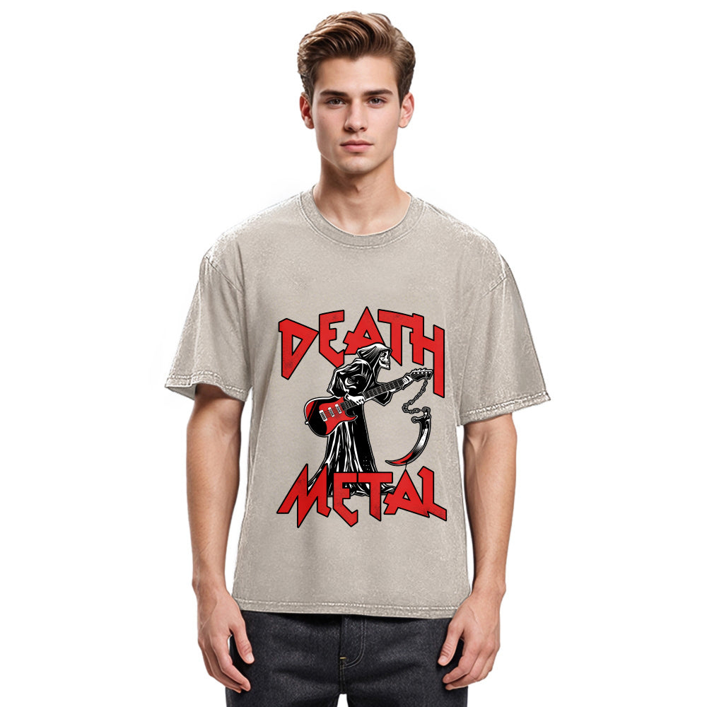 Tokyosol Death Metal Music Fleece Lined T-Shirt