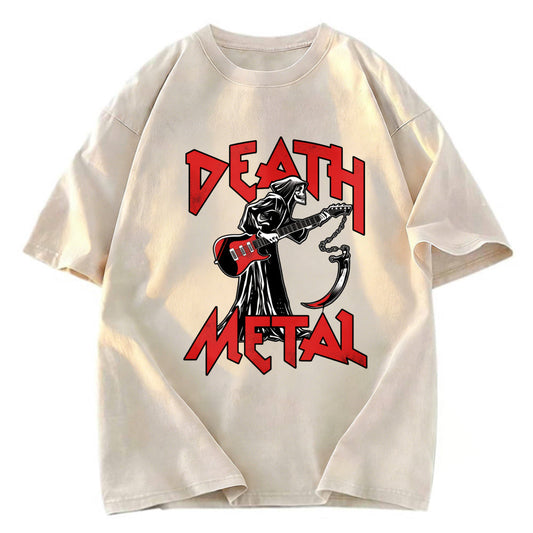 Tokyosol Death Metal Music Fleece Lined T-Shirt