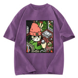 Tokyosol Rapper Cat Fleece Lined T-Shirt