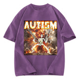 Tokyosol Autism Skeleton Crop Top